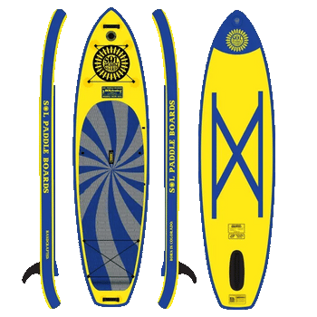 SOL Paddle Boards SOLtrain Galaxy 10’6” Inflatable SUP