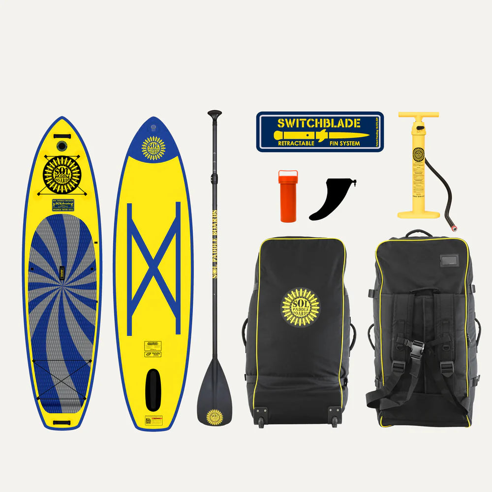 SOL Paddle Boards SOLtrain Galaxy 10’6” Inflatable SUP