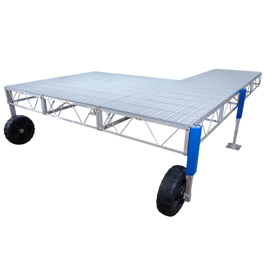 Patriot Docks Double Patio Rolling Jack Docks