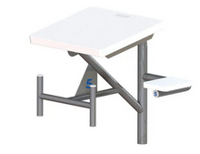 Load image into Gallery viewer, Spectrum Aquatics Grizzly Side Step Starting Platform Single Post