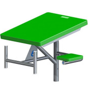Spectrum Aquatics Grizzly Side Step Starting Platform Single Post green
