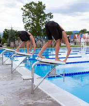 Load image into Gallery viewer, Spectrum Aquatics Grizzly Rear Step Starting Platform Single Post