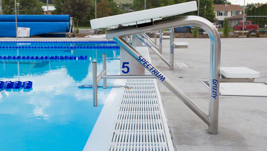 Spectrum Aquatics Grizzly Rear Step Starting Platform Single Post