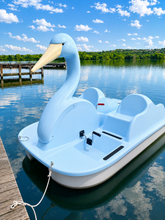 Load image into Gallery viewer, Adventure Glass Blue Heron Pedal Boat 4 Person Platform