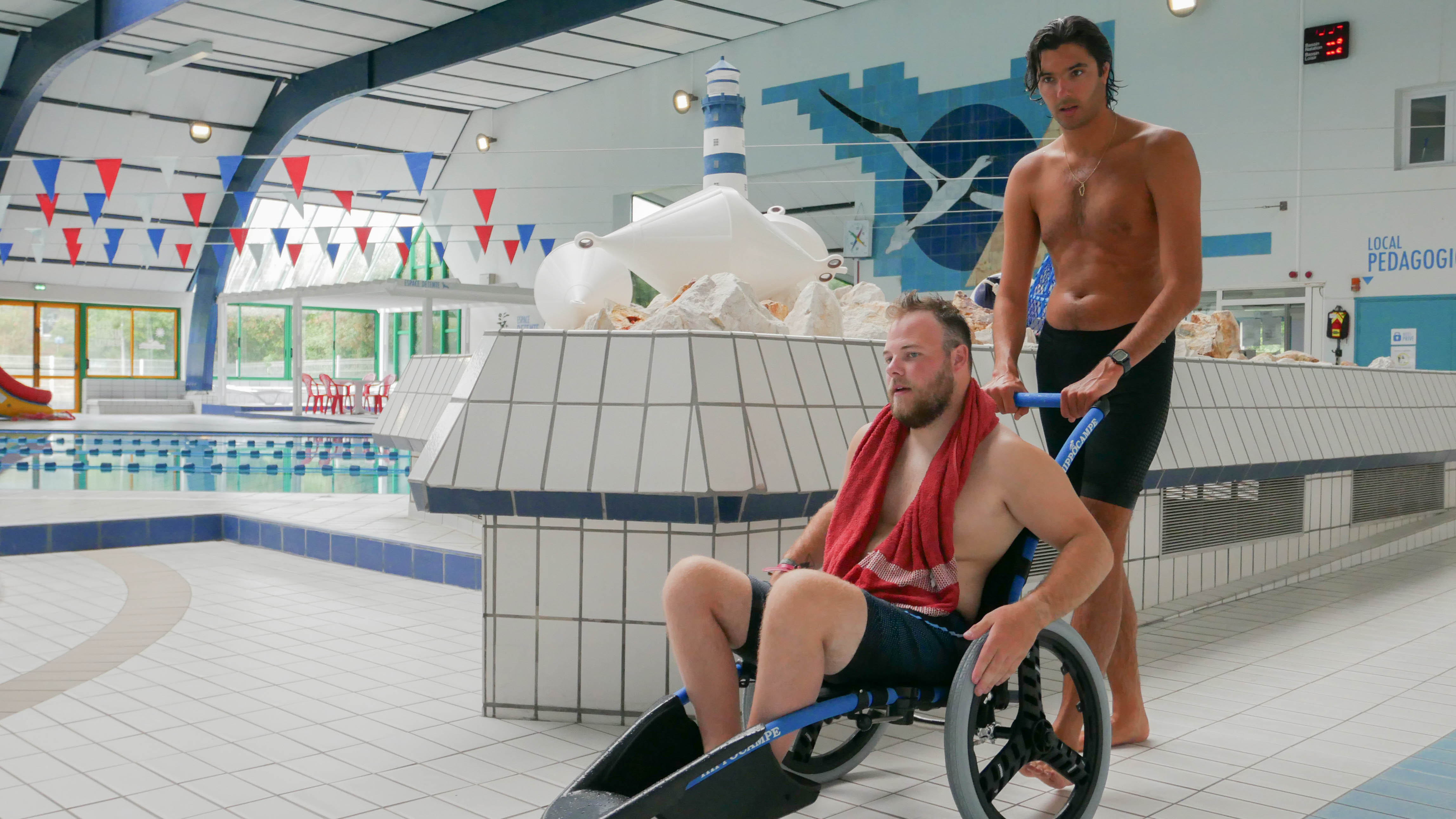 Vipamat Hippocampe Pool Wheelchair