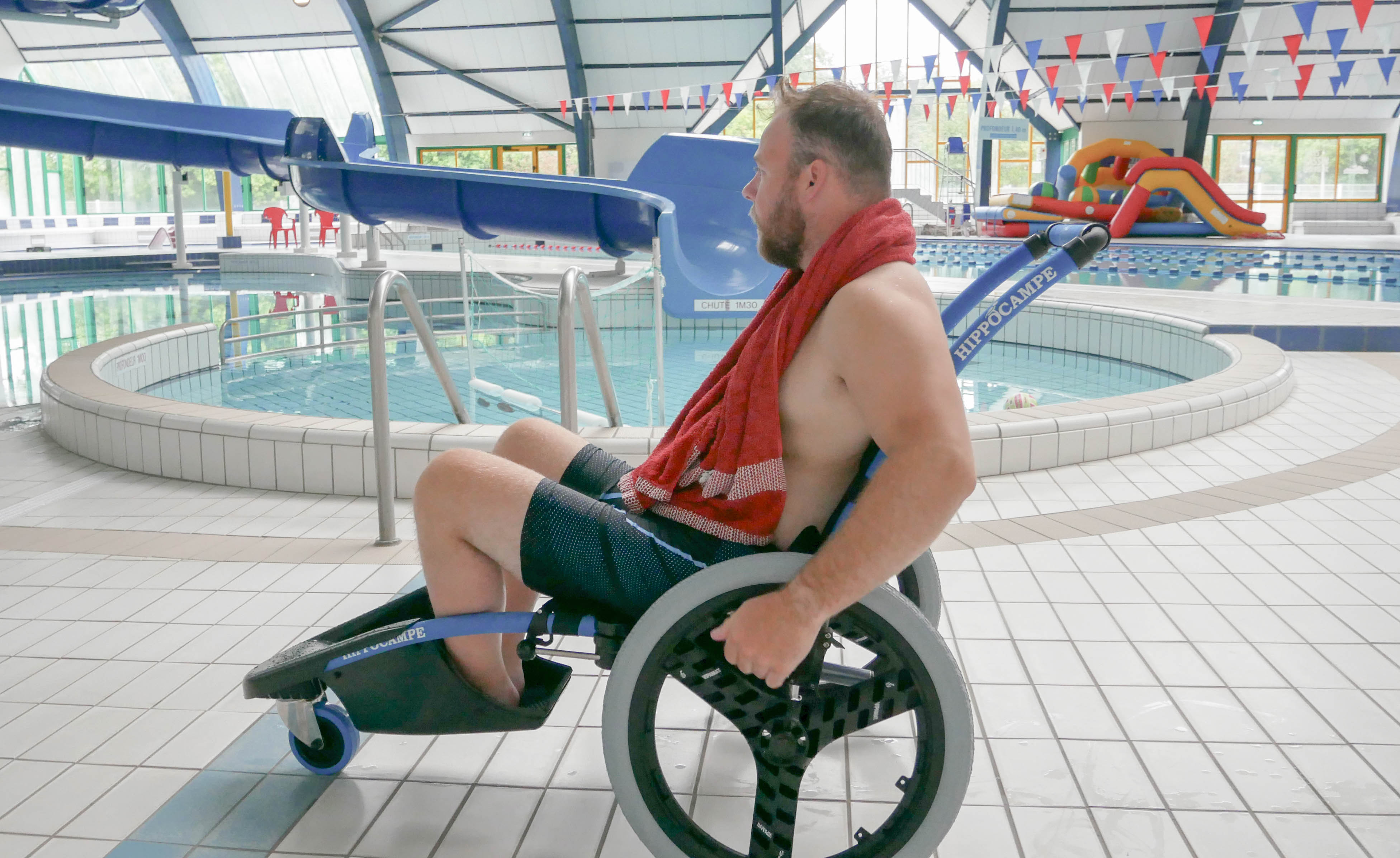 Vipamat Hippocampe Pool Wheelchair