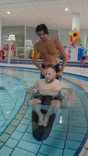 Load image into Gallery viewer, Man in pool in the Hippocampe Pool Wheelchair