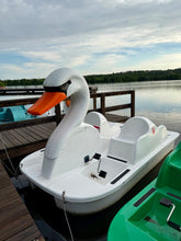 Load image into Gallery viewer, Adventure Glass Swan Pedal Boat 4 Person Platform