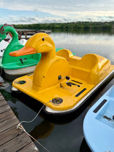 Load image into Gallery viewer, Adventure Glass Duck Pedal Boat 4 Person Platform