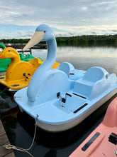 Load image into Gallery viewer, Adventure Glass Blue Heron Pedal Boat 4 Person Platform