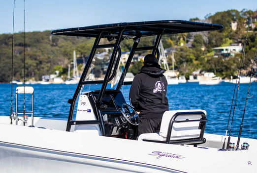Roswell Marine UNI-T Universal T-Top - Black Powder Coat