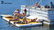 Island Hopper Elite Class Patio Dock 15′ x 6' Inflatable Water Platform