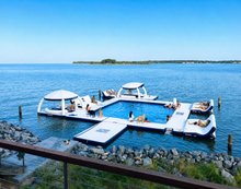 Load image into Gallery viewer, AquaBanas Inflatable King Lounger
