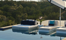 Load image into Gallery viewer, Ledge Affinity Square Sunbed With Flat Cushion