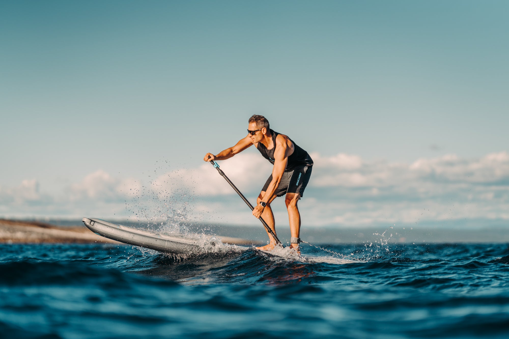 SUP BOARD サップポード SipaBoards Allrounder Silver Motorized SUP 11' – Light As