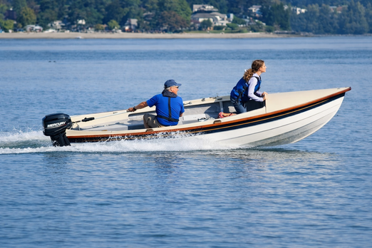 Gig Harbor 15' Lobster Boat Rowboat