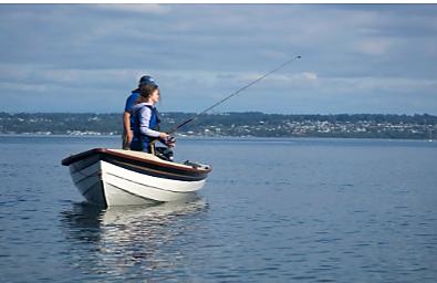 Gig Harbor 15' Lobster Boat Rowboat