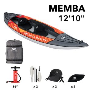 Aqua Marina Memba 12'10" Heavy-Duty Kayak ME-390-22