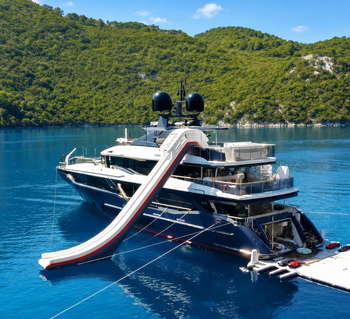 Yachtbeach Magic Yacht Slide  20'4