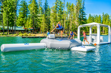 Load image into Gallery viewer, Aquaglide Lakefront Mini Park 1 Inflatable Water Park