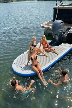 Paradise Pad Outboard Motor Inflatable Pad 6'x10'x6