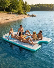 Load image into Gallery viewer, Paradise Pad Outboard Motor Inflatable Pad 6' x 10'