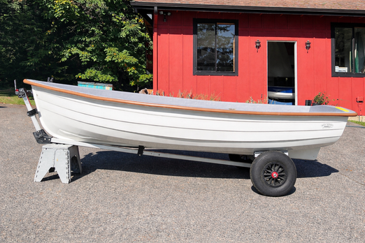 Gig Harbor Navigator 10' Rowboat – Lightweight Fiberglass Dinghy & Yacht Tender