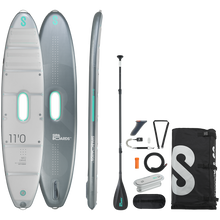 Load image into Gallery viewer, SipaBoards  Neo Silver Motorized SUP 11&#39;