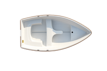 Load image into Gallery viewer, Gig Harbor Nisqually 8' Rowboat – Lightweight Fiberglass Dinghy Tender Boat
