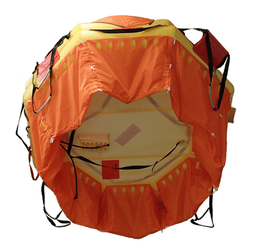 Switlik OPR Offshore Passage Raft bottom view