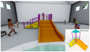 Spectrum Aquatics SlideWorx Kiddie Slide