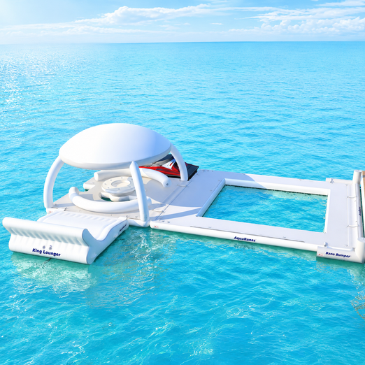 AquaBanas Owner's Inflatable Island Yacht Package