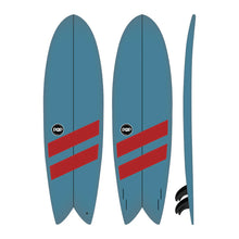 Load image into Gallery viewer, POP Board Co 5&#39;10&quot; Battle Fish Surfboards