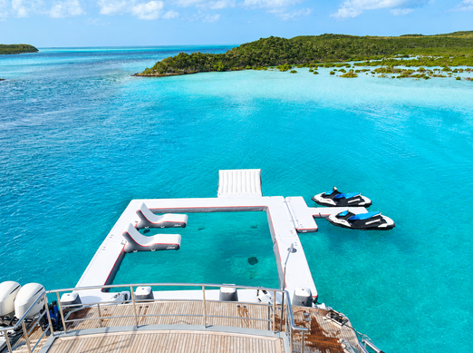 AquaBanas POP 3 Ocean Pool Yacht 26' x  22'