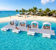 AquaBanas Pasarela Inflatable Island Resort Package