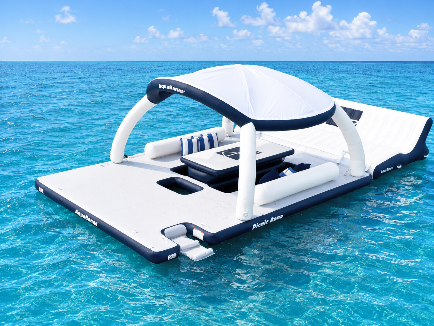 AquaBanas Picnic Bana 2.0 Deck and Tent Set – Light As Air Boats