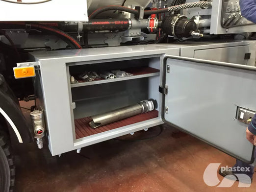 Plastex Pillomat Cushioned Mat mahogany inside a compartment