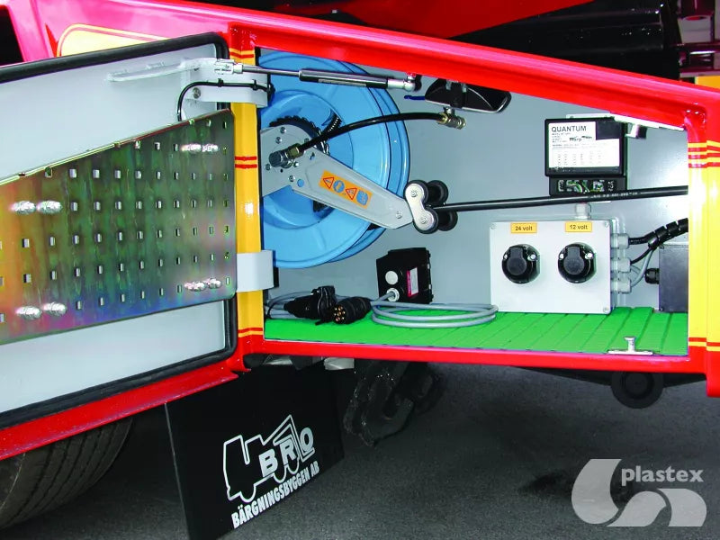  Plastex Pillomat Cushioned Mat green inside the compartment