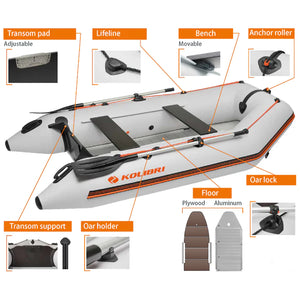 Kolibri KM-360D (11'10") Inflatable Boat
