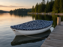 Load image into Gallery viewer, Puffin 1060 Rowboat 10.6 ft - White Fiberglass Dinghy 4 Person