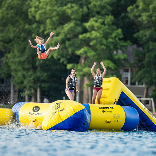 Rave Sports Bongo 15 - 15' Springless Water Bouncer