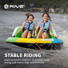 Load image into Gallery viewer, Rave Sports Hyper 2 Towable Tube 3-Person