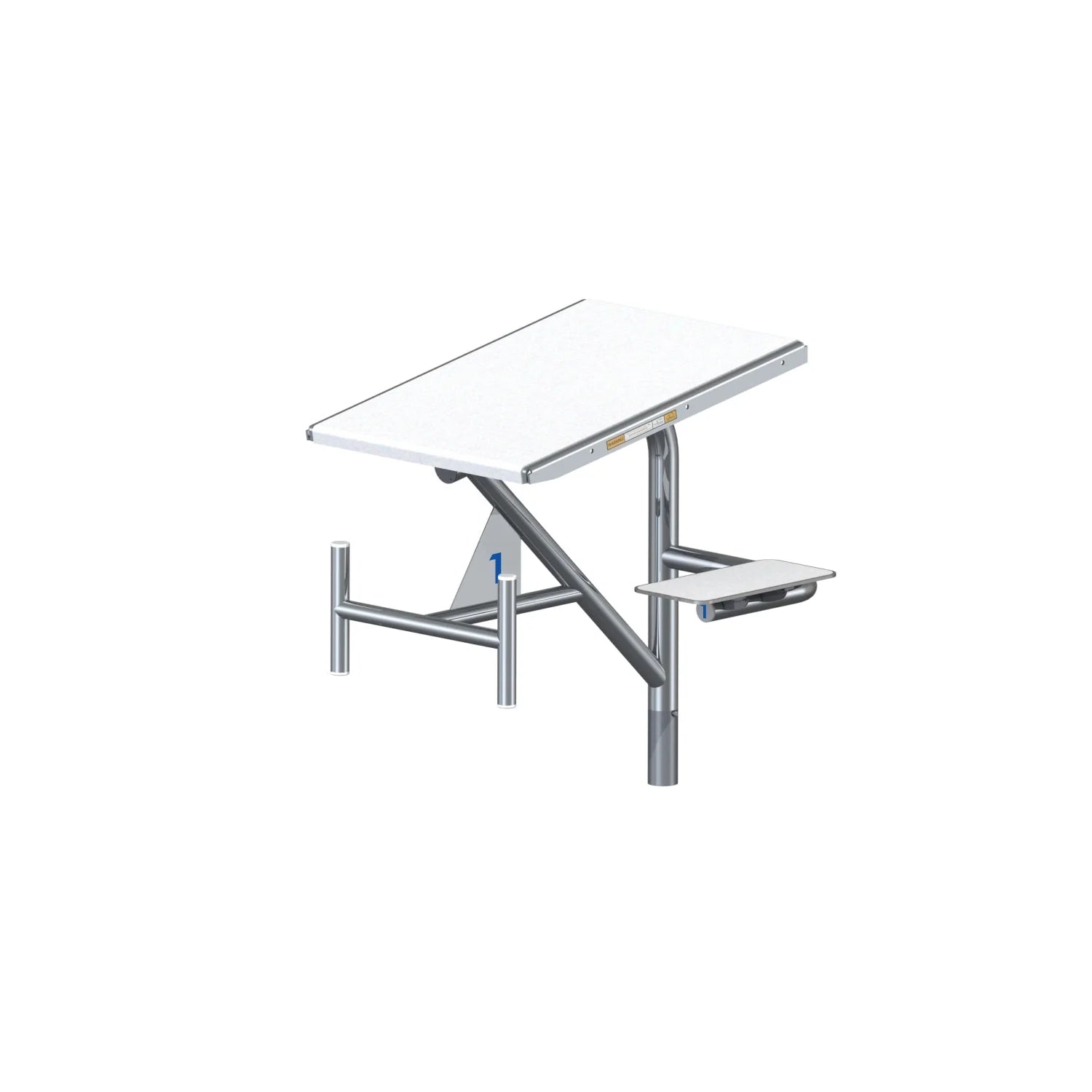 Spectrum Aquatics Record Breaker Starting Platform Single Post white
