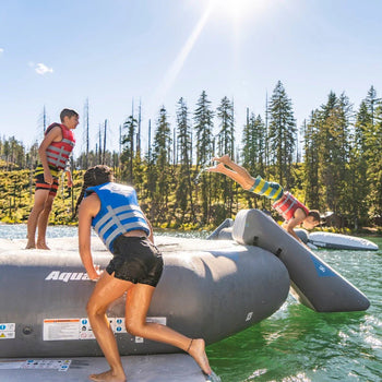 Aquaglide Lakefront Ricochet 16' Bouncer Aquapark