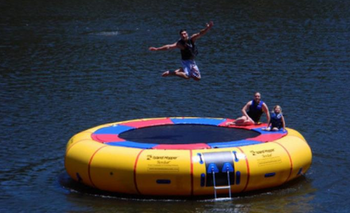 Island Hopper 20' Acrobat Water Trampoline 20PVCTUBE