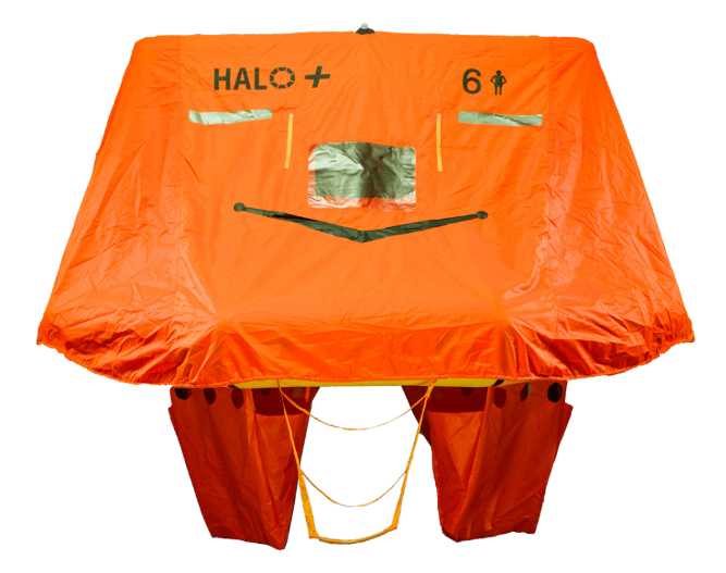 Superior Life-Saving Halo+ Liferaft With Canopy
