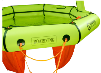 Superior Life-Saving Halo+ Liferaft With Canopy