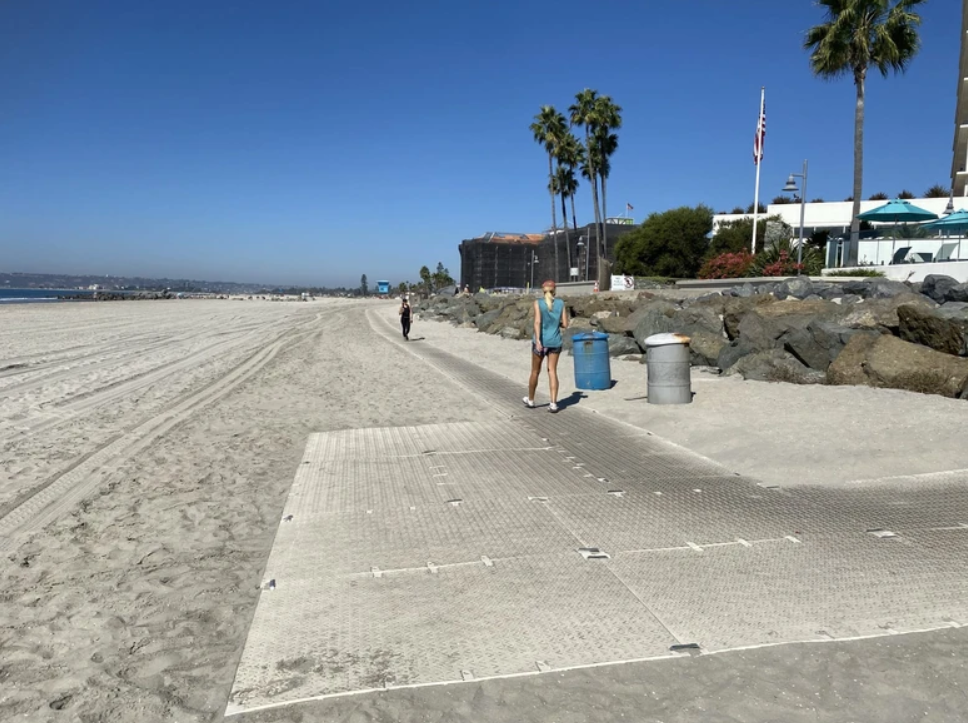 AccessRec Accessdeck USA Ground Accessibility & Mobility Mat