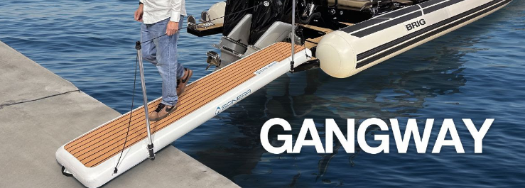 Yachtbeach Inflatable Gangway 8'2" x 1'11"