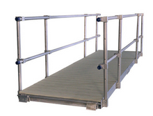 Load image into Gallery viewer, Patriot Docks 16&#39; Gangway Aluminum Grey